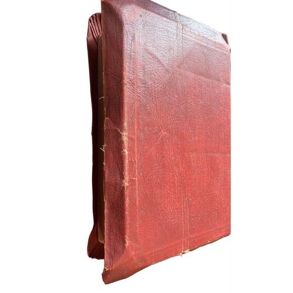 Vntg 1946 Holy Bible 500th Anniversary The Good Shepherd Edition Red Leinweber - Picture 3 of 16